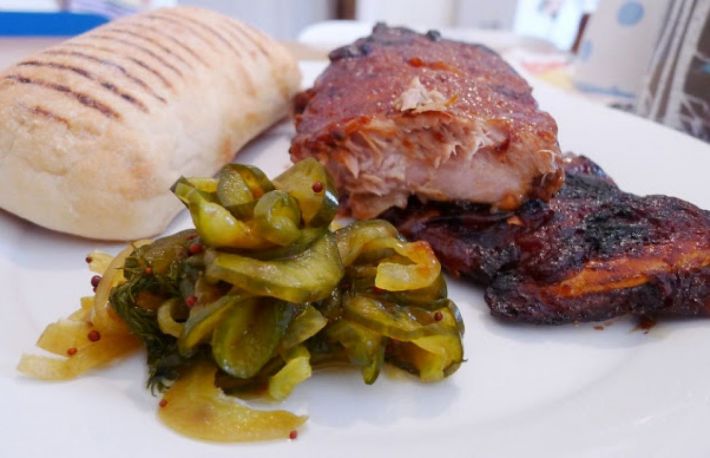 Gasca cu castraveti murati