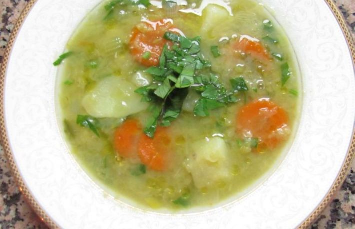 Reteta: Supa crema de mazare uscata