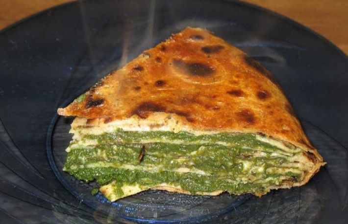 Reteta: Budinca de clatite cu spanac