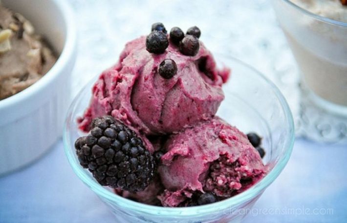 Reteta desert: Inghetata de zmeura