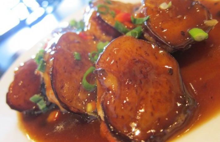   Reteta: Vinete impanate cu sos