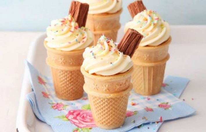 Reteta: Cornete cu frisca