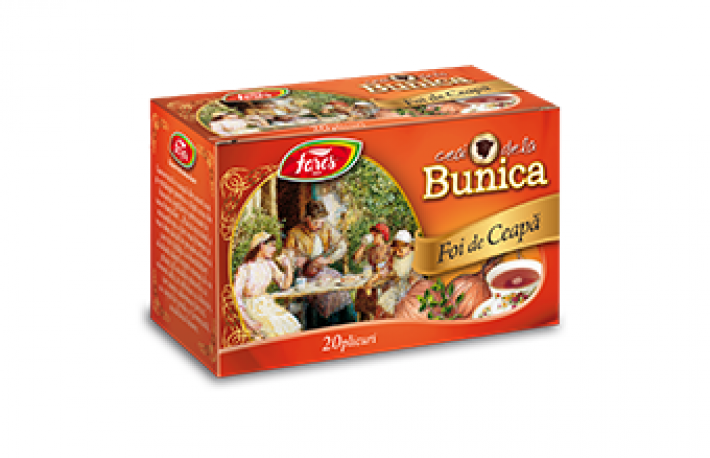 Ceai din foi de ceapa