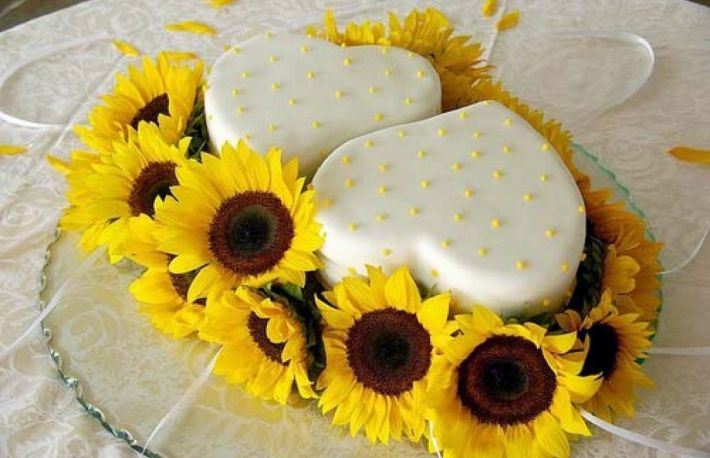 Idei pentru nunta ta! Floarea soarelui!