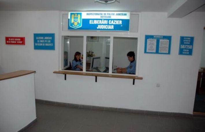 Acte necesare cazier judiciar pentru persoane fizice