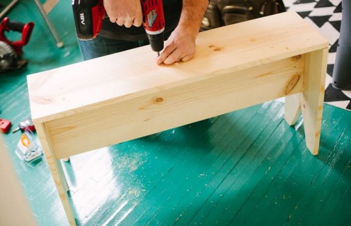Cum se face o banca din lemn