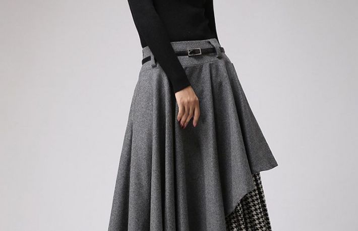 Cum sa porti fuste iarna 