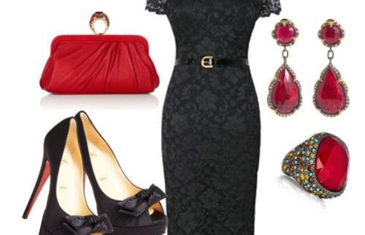 Ce accesorii se potrivesc cu o rochie neagra