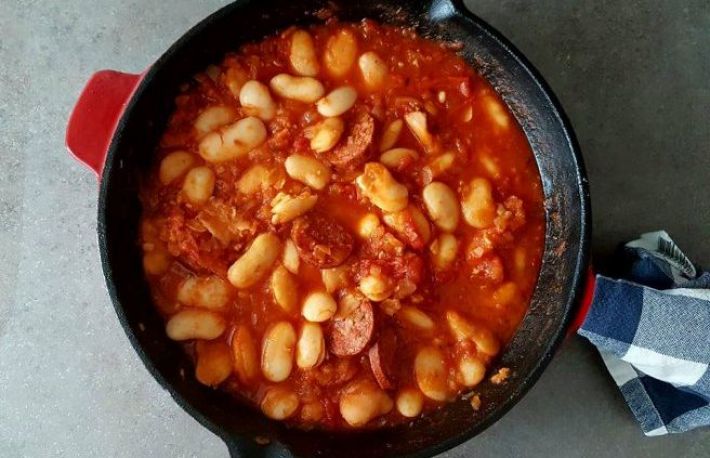 Cum sa faci TOCANITA de FASOLE cu CHORIZO