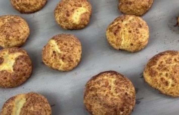 Cum sa faci gogosi cu branza de vaci. Dureaza o jumatate de ora