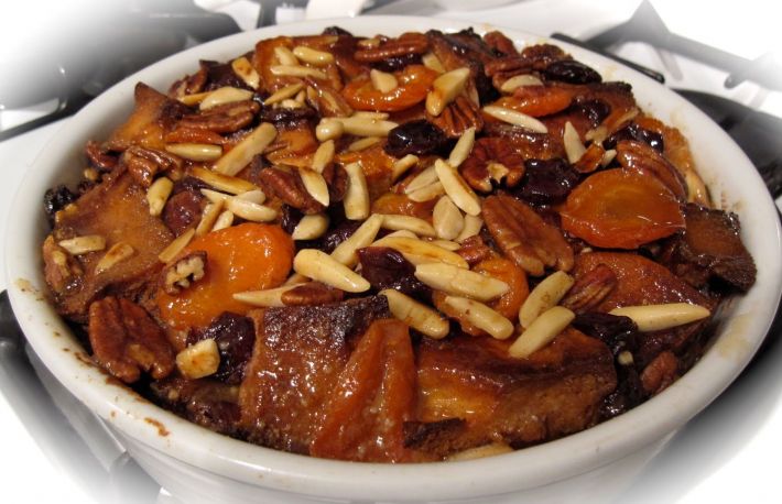 Retete internationale de Paste: Capirotada - budinca de paine dulce