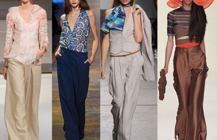 Cum poti purta pantalonii largi?