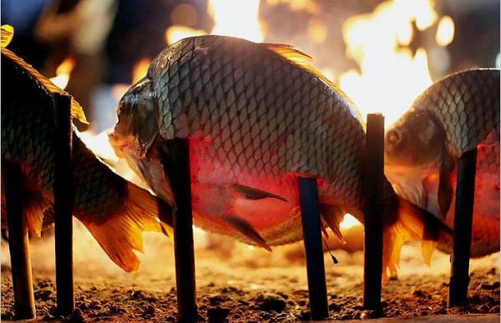 Crap fript la protap