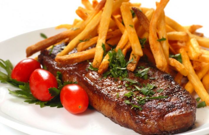 Muschi de porc la gratar