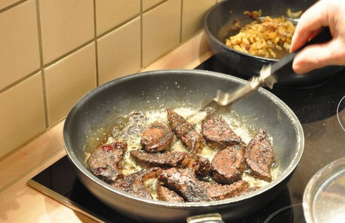 Ficat de caprioara prajit