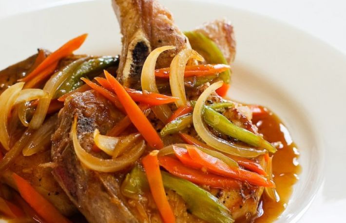 Cotlete de porc picante