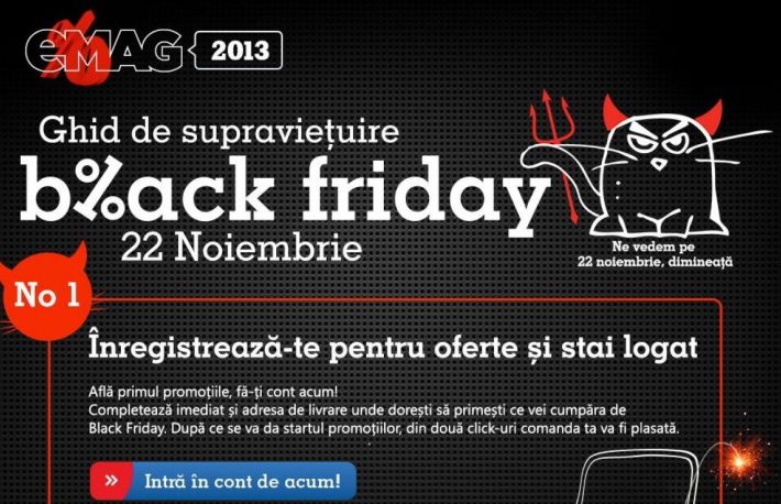 Cum sa cumperi pe eMag de Black Friday