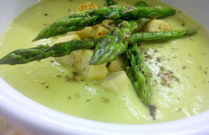 Reteta:  Supa crema de sparanghel