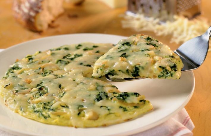  Reteta: Budinca picanta de spanac