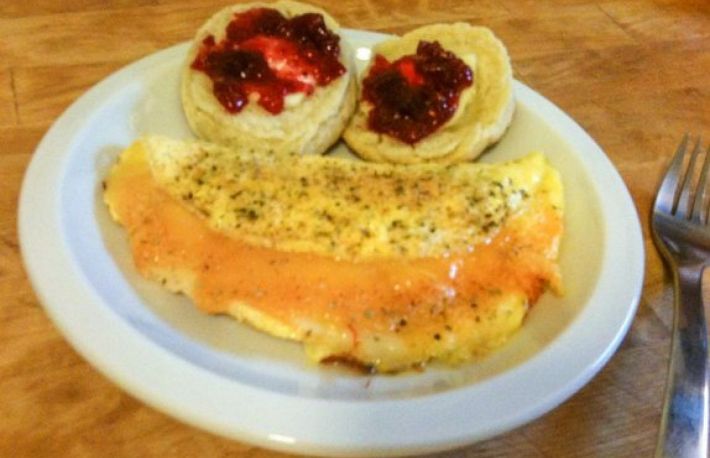  Afla cum se face omleta cu dulceata 