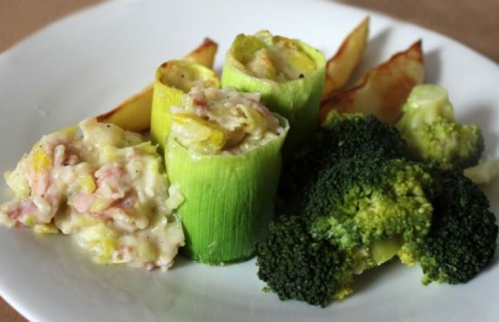 Reteta: Praz umplut cu orez