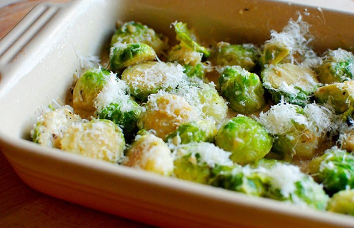  Reteta: Varza de Bruxelles cu branza