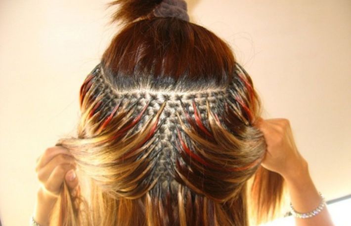 Cum sa aplici extensiile de par 