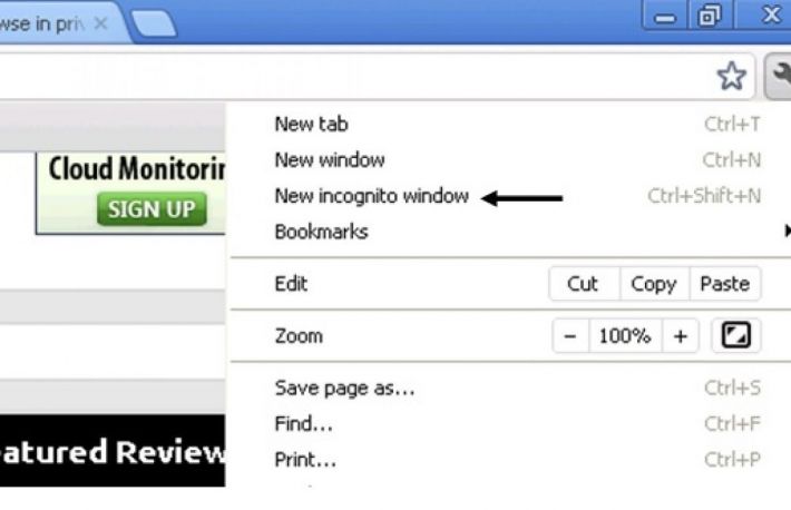 Cum se activeaza Modul Incognito al unui browser?