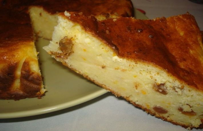 Pasca cu gris si lapte