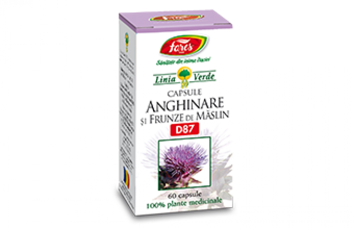Anghinare si frunze de maslin, D87, capsule