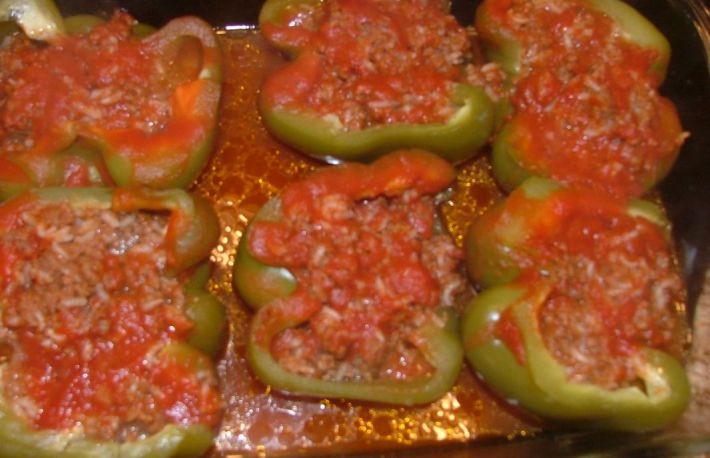 Conserve de ardei verzi umpluti pentru iarna