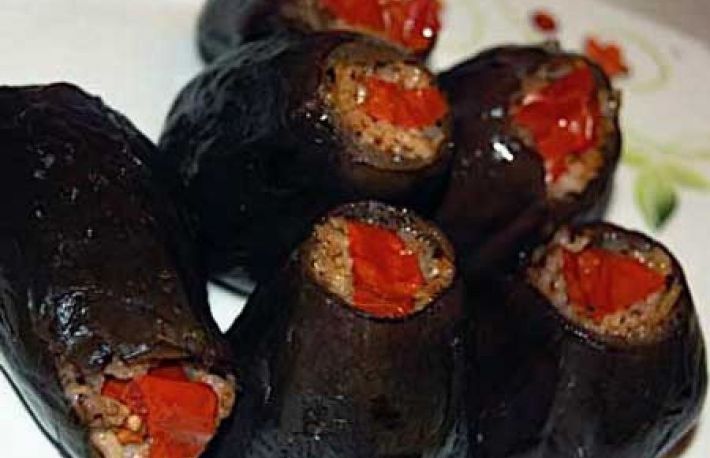 Conserve de vinete umplute pentru iarna