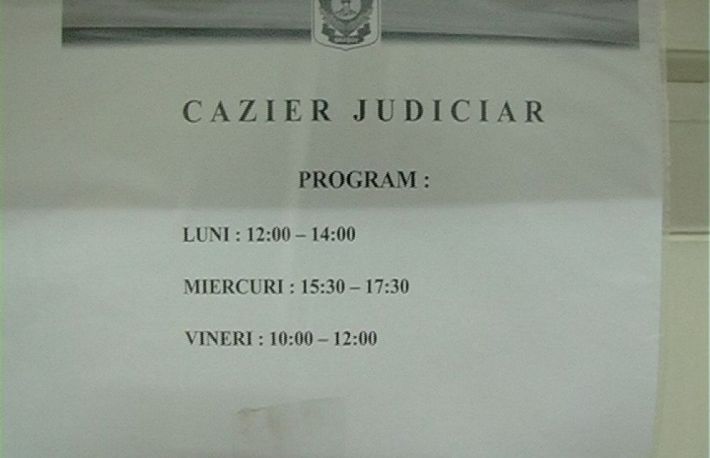 Acte necesare cazier persoane juridice