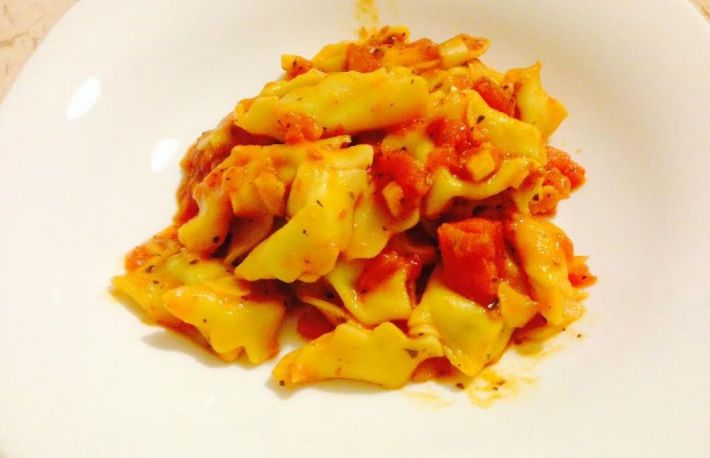 Ravioli cu branza si spanac