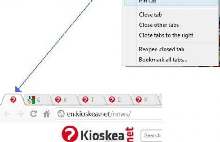 Cum sa tii la indemana paginile web des accesate in Google Chrome
