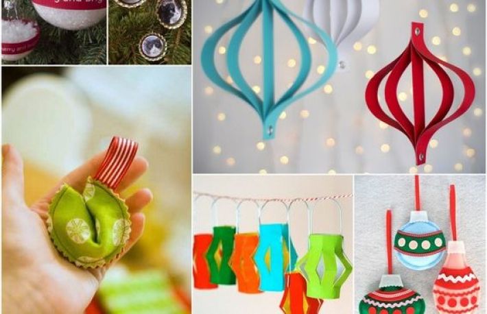 Cum sa faci decoratiuni pentru bradul de Craciun 