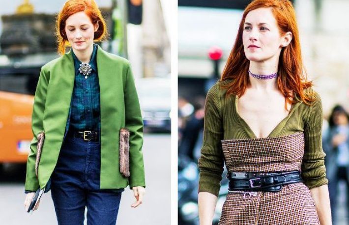 Esti roscata? Aceste culori de haine ti se potrivesc