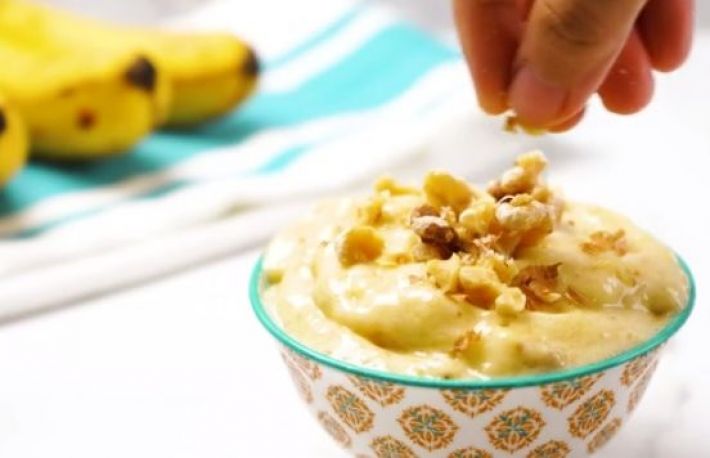 Cum sa faci inghetata Paleo cu banane