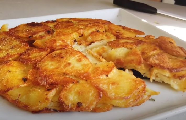Cum sa faci frittata de cartofi fara oua