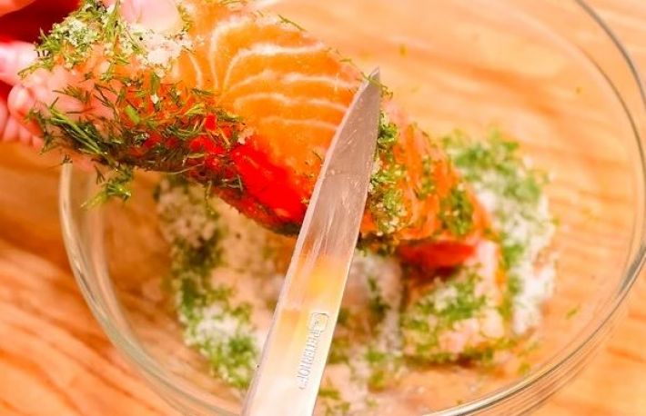 Cum sa faci somon marinat