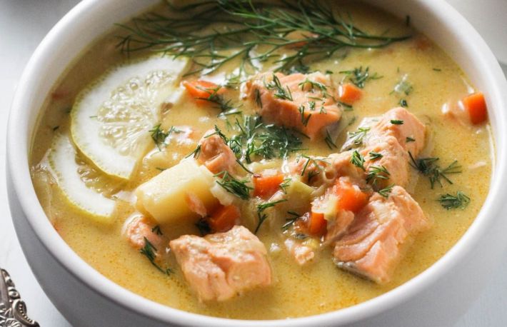 Cum sa faci Lohikeitto, supa de somon. Reteta finlandeza