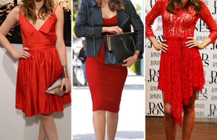 Cum poti accesoriza o rochie rosie?