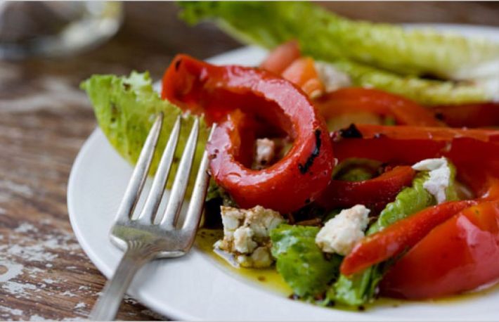 Salata de ardei copti