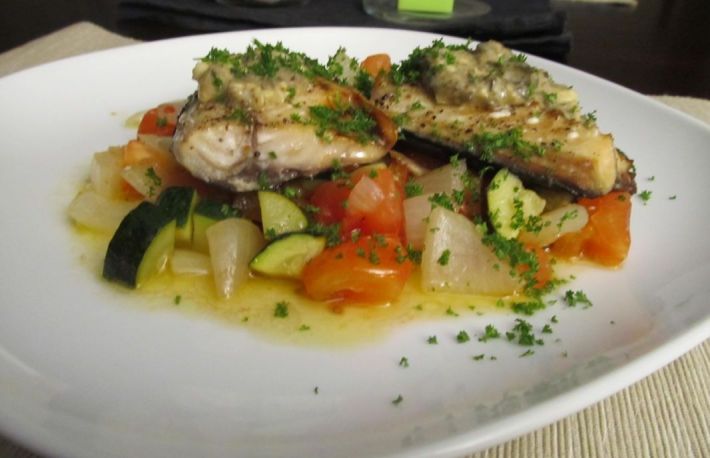 Ghiveci de crap la cuptor