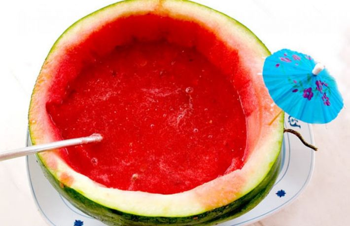 Cum sa faci punch din pepene verde