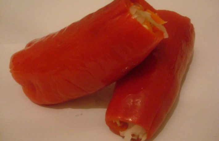 Ardei umpluti cu zarzavat pentru iarna