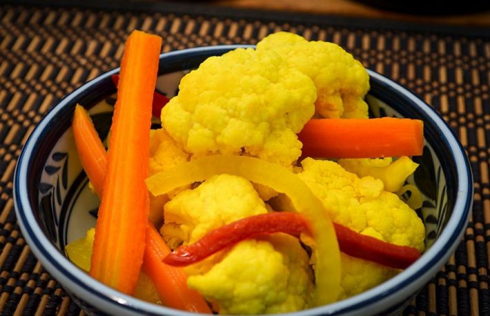 Conopida si morcovi in saramura