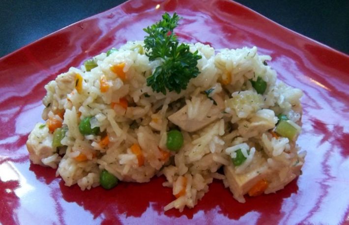 Pilaf de pui