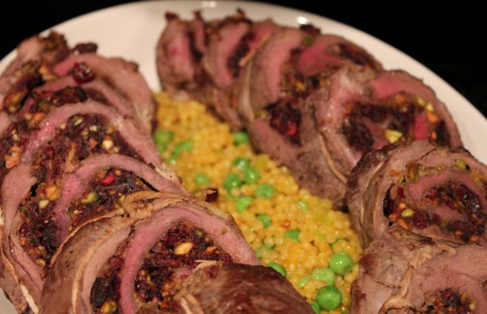 Rulada cu slanina afumata